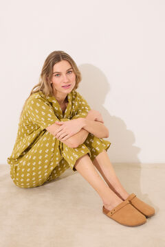 Womensecret Conjunto de zapatillas y pijama 