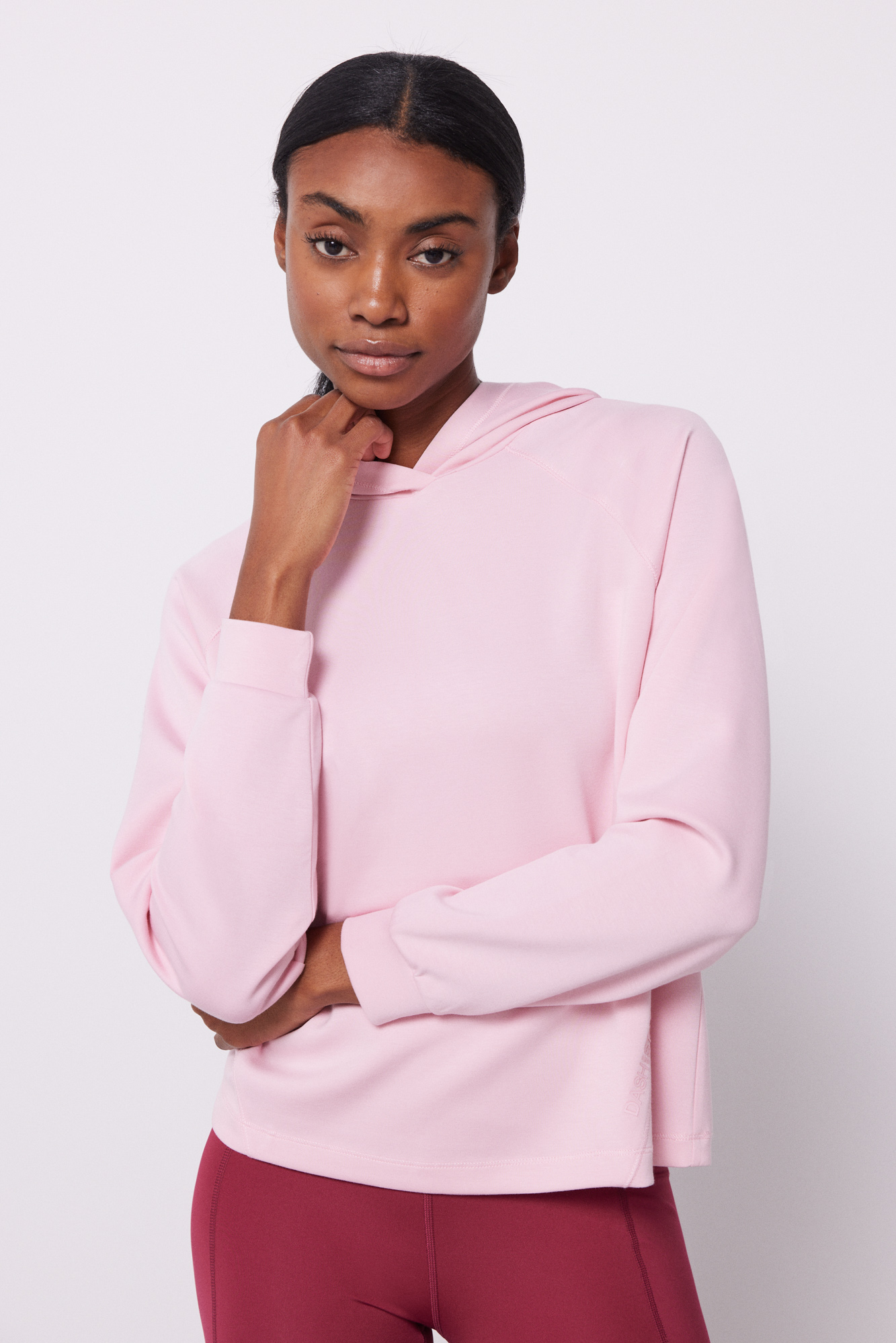 Sudadera capucha tacto suave rosa | Sudaderas y chamarras deportivas de ...