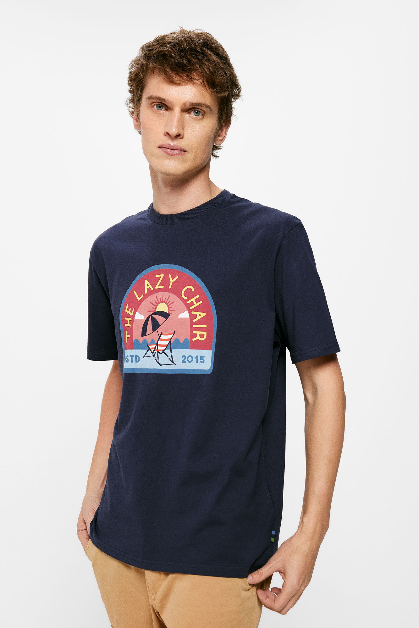 Camiseta De Pijama Lazy One - 100% Algodón - Diseño Cómodo Para Hombre
