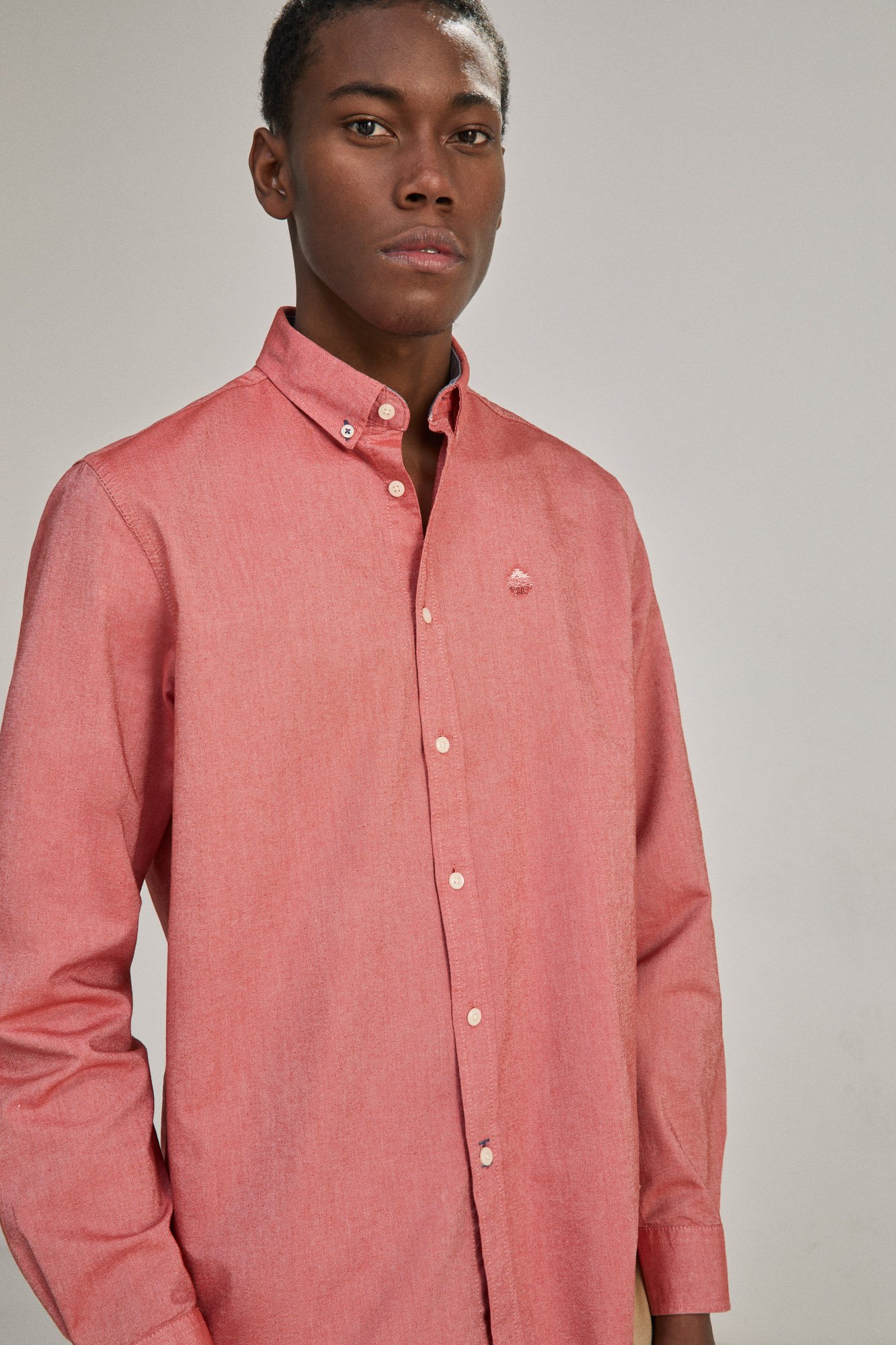 Camisa Oxford Camisa Roja Springfield Camisa Springfield Hombre