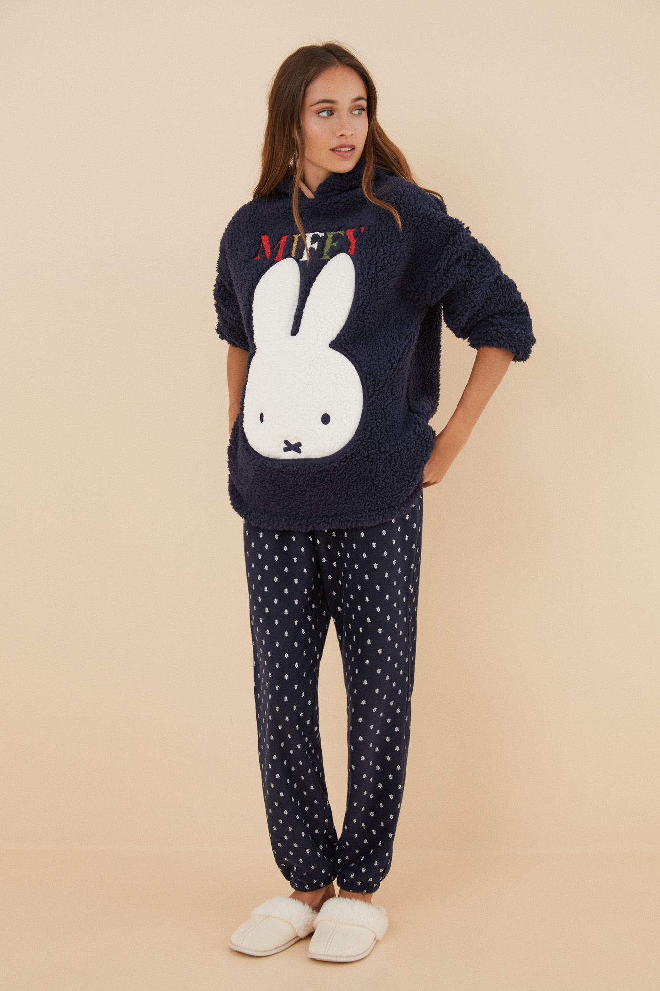 Pijama polar Miffy azul